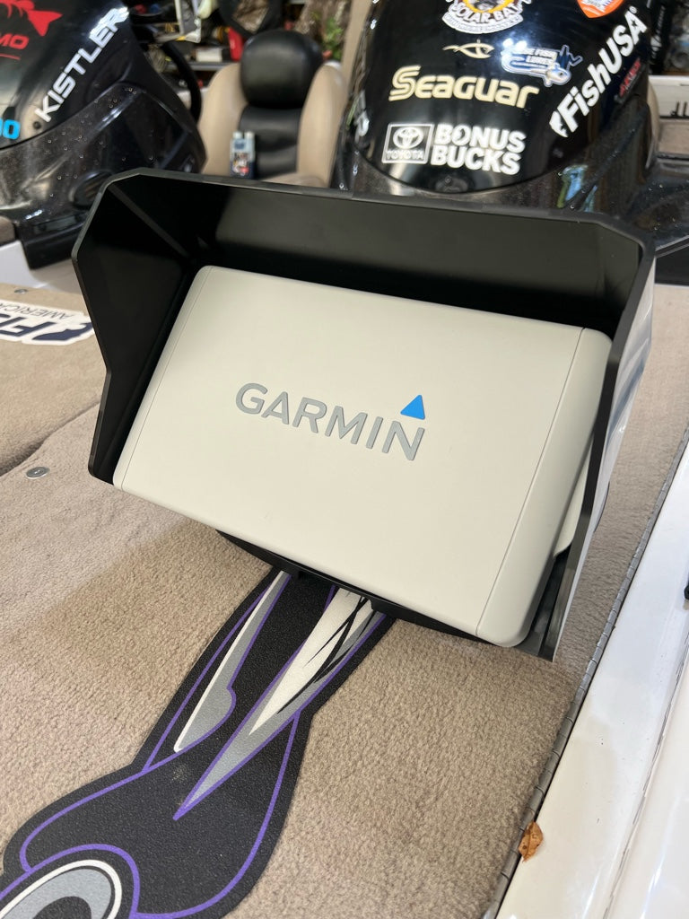 Garmin ECHOMAP UHD 93sv/94sv Sonnenblende/Fischfinder BOLT ON Visier – Apex Angeln Sonnenblende